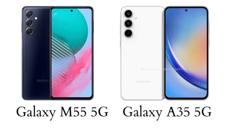 Galaxy A35 5G and M55 5G specifications
